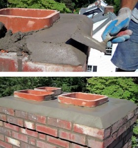 chimney repair Magnolia chimney crown