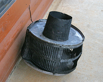 chimney cap needing replacement, clogged chimney, houston tx