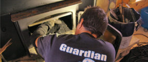 cleaning fireplace insert wood stove in Montgomery tx