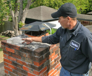 chimney crown repair in Houston Texas