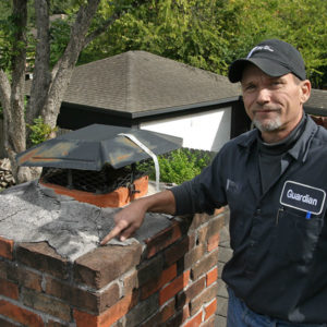 chimney crown damage, houston TX