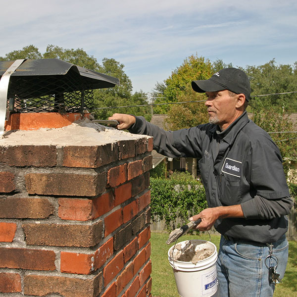 chimney crown repair in conroe tx