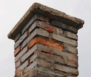 chimney moisture damage, Conroe TX