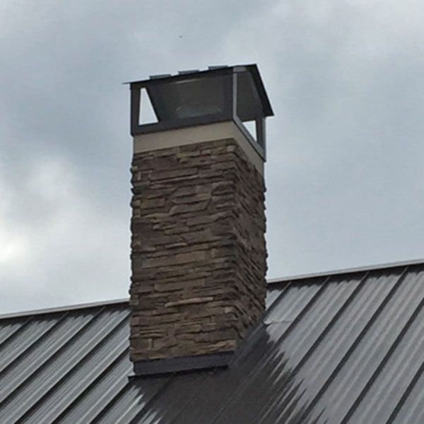 Custom Full Chimney Cap, Houston TX