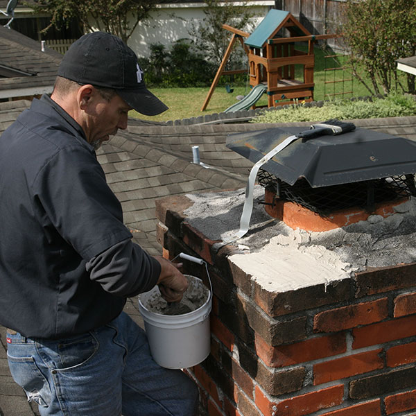 chimney crown repair, houston tx