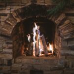 Traditional Wood Burning Fireplace in Huston, TX
